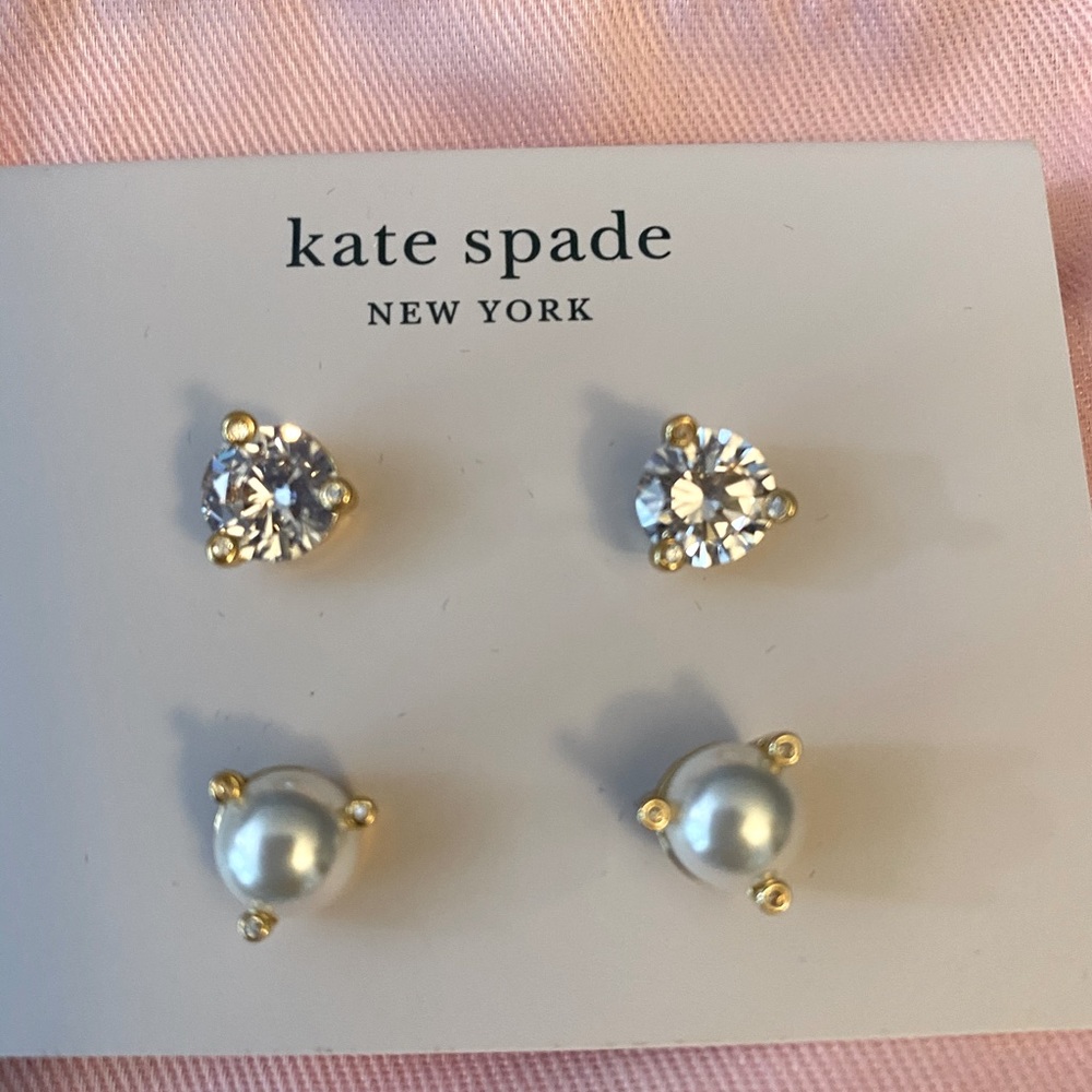 Kate Spade earrings duo set - Rise and Shine.